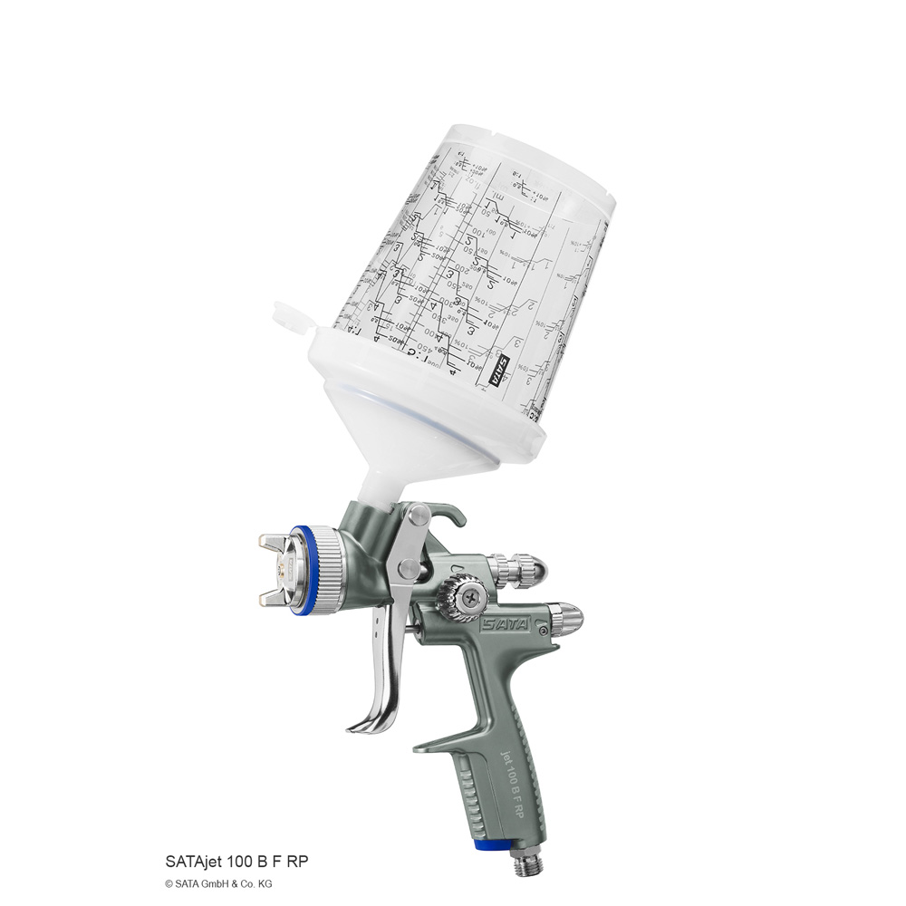SATAjet 100 B F RP Düse 1,1 UV RPS-Einwegbecher 0,6 l UV (3x)